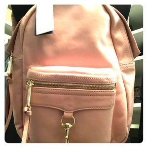 Rebecca Minkoff Leather Backpack. NEW WITH TAGS.